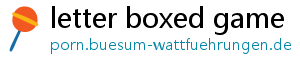 letter boxed game